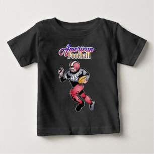 T-shirt Pour Bébé Illustration du football américain