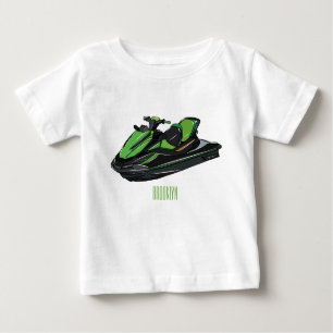 T-shirt Pour Bébé Illustration Jet ski