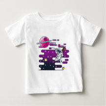 Illustration rétro de l'astronaute spatial