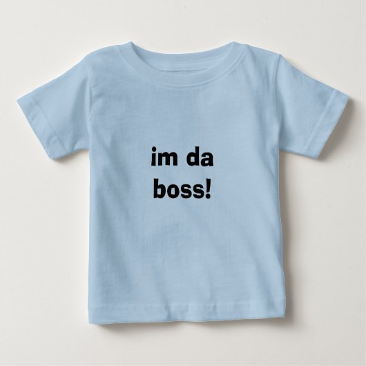 T-shirt Pour Bébé im DA dirigent ! (Devant)