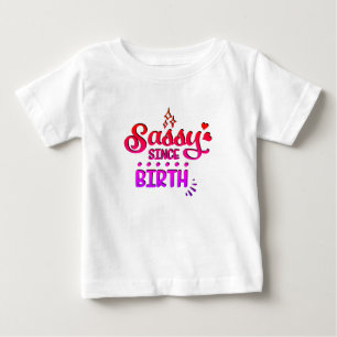 T-shirt Pour Bébé Impertinente de naissance