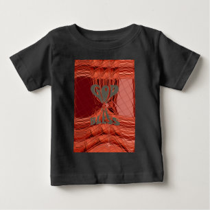 T-shirt Pour Bébé Impression d'art Dieu béni