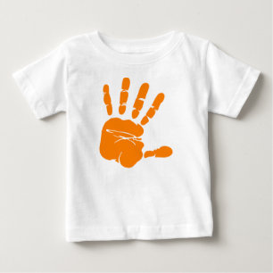 T-shirt Pour Bébé Impression de la main