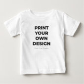 T-shirt Pour Bébé Impression personnalisée | Impression de mes propr (Devant)