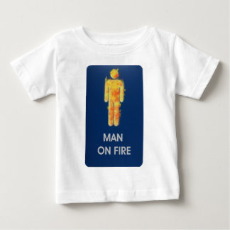 T-SHIRT POUR BÉBÉ INCENDIE POUR BÉBÉ