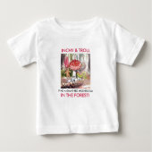 T-shirt Pour Bébé Inchy et Troll (Devant)