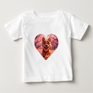T-shirt Pour Bébé Incroyablement photogénique Shiba Inu