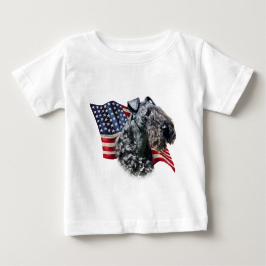 T-shirt Pour Bébé Indicateur Kerry Blue Terrier (Devant)