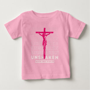 T-shirt Pour Bébé Inébranlable - Saint-Esprit Dieu Spirituel Rose