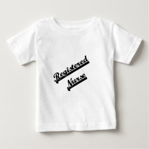 T-shirt Pour Bébé Infirmière inscrite