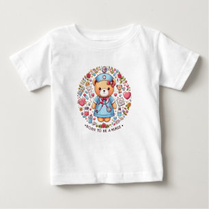 T-shirt Pour Bébé Infirmière vêtements pour bébé cadeau garçons/fill