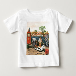 T-shirt Pour Bébé Inflation Beach