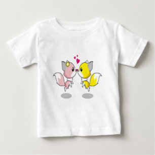 T-shirt Pour Bébé Inséparables mignons