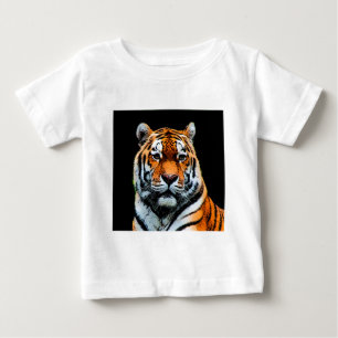 T-shirt Pour Bébé Inspiration des yeux de tigre