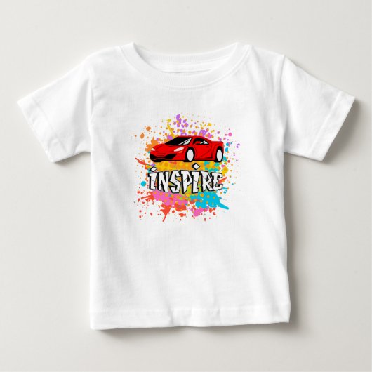 T-SHIRT POUR BÉBÉ INSPIRE (Devant)