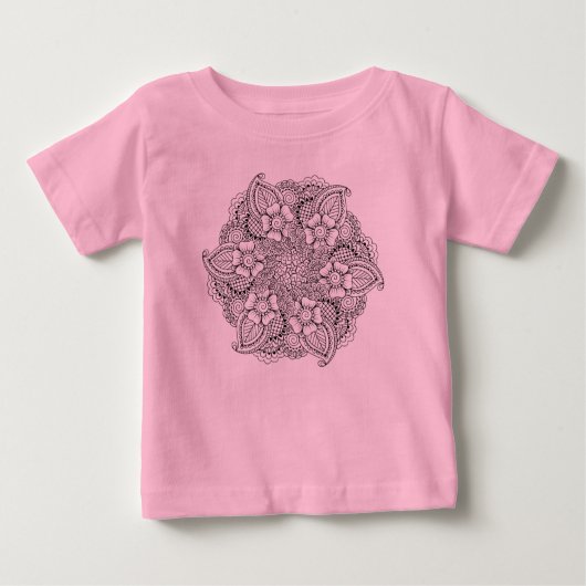 T-shirt Pour Bébé Inspiré autour de l'élément (Devant)