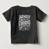 T-shirt Pour Bébé Intensément Curieux (Dos)