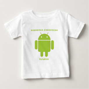 T-shirt Pour Bébé Intérieur de programmateur de logiciel (lettres d