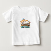 T-shirt Pour Bébé Introvert Cat Mode Funny (Devant)