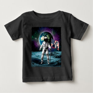T-shirt Pour Bébé Invitation des astronautes pour Trump 2024