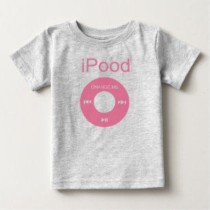 T-shirt Pour Bébé iPood Funny Baby Shirts