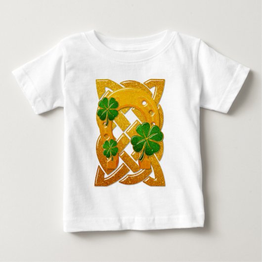 T-shirt Pour Bébé Irish Fun 3D Whimsey KIDS et BABY (Devant)