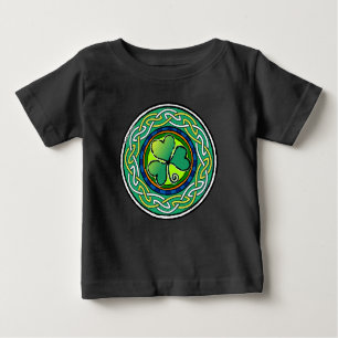 T-shirt Pour Bébé Irish shamrock