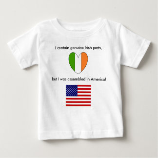 T-shirt Pour Bébé Irlandais American Baby