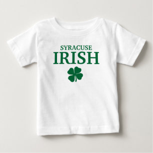T-shirt Pour Bébé IRLANDAIS de SYRACUSE fier ! Le jour de St Patrick