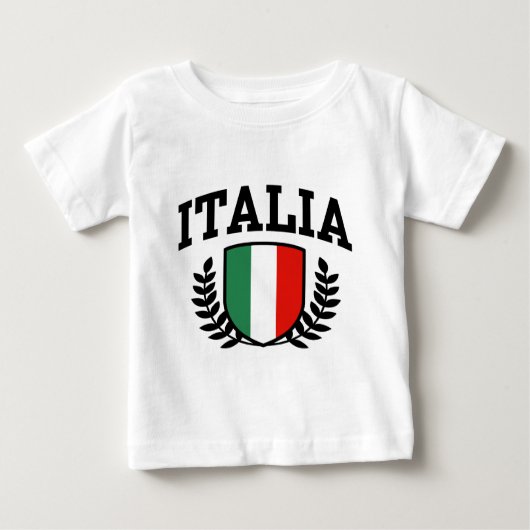 T-shirt Pour Bébé Italie (Devant)