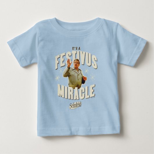 T-shirt Pour Bébé It's a Festivus Miracle (Devant)