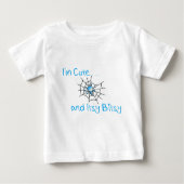 T-shirt Pour Bébé Itsy Bitsy Spider Boy (Devant)