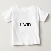T-shirt Pour Bébé iTwin (Devant)