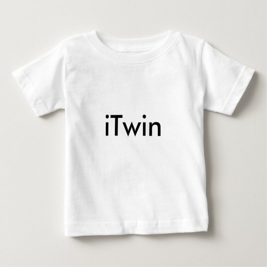 T-shirt Pour Bébé iTwin (Devant)