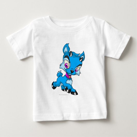 T-shirt Pour Bébé Ixi bleu (Devant)