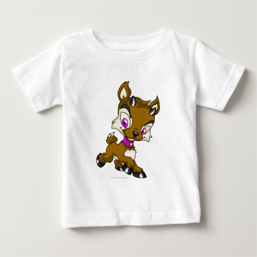 T-shirt Pour Bébé Ixi brun (Devant)