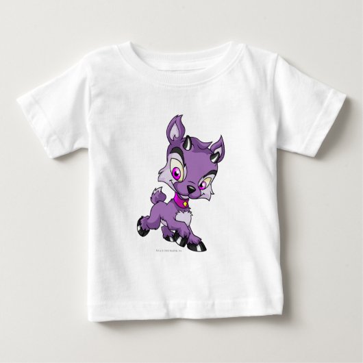 T-shirt Pour Bébé Ixi pourpre (Devant)