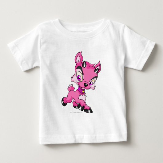 T-shirt Pour Bébé Ixi rose (Devant)