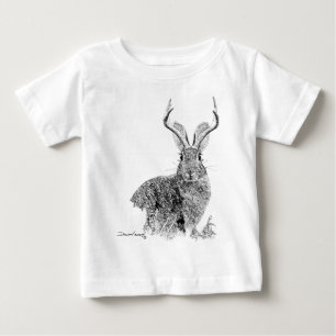 T-shirt Pour Bébé Jackalope