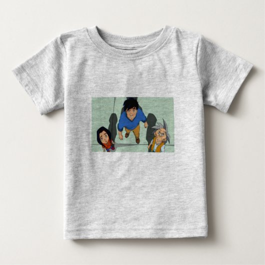 T-shirt Pour Bébé Jackie Chan Adventures (Devant)