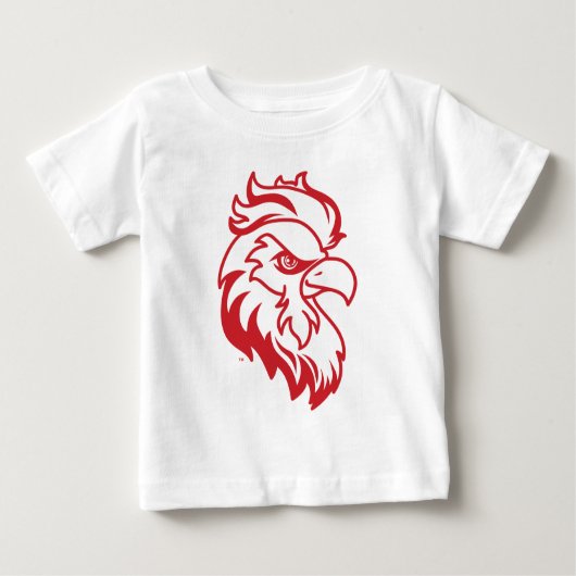 T-shirt Pour Bébé Jacksonville State University Gamecocks Red Eagle (Devant)