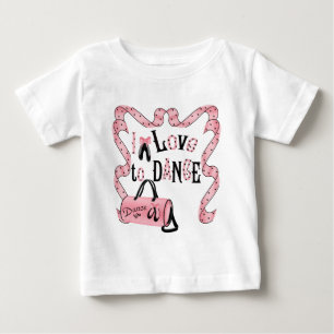 T-shirt Pour Bébé J'adore danser T-shirt bébé