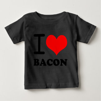 T-shirt Pour Bébé J'adore le bacon