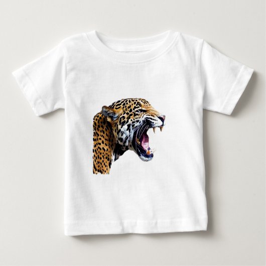 T-shirt Pour Bébé jaguar (Devant)