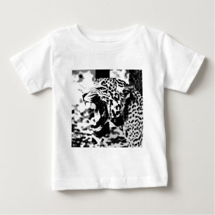 T-shirt Pour Bébé Jaguar rugissant