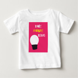 T-shirt Pour Bébé J'ai de bonnes idées