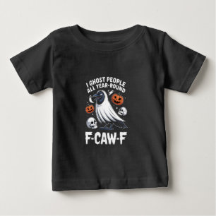 T-shirt Pour Bébé J'Ai Ghost People Toute L'Année Autour D'Halloween