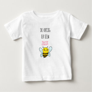 T-shirt Pour Bébé J'ai une petite soeur.