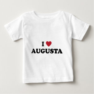 T-shirt Pour Bébé J'aime Augusta la Géorgie