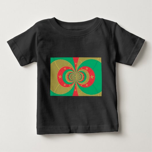 T-shirt Pour Bébé J'aime Cameroun (Devant)